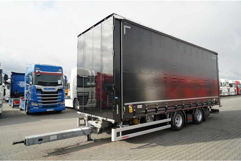 Wecon PRZYCZEPA - 7,7 M / TANDEM / PRZEJAZDOWA  / OŚ PODNOSZONA / SAF - Τρέιλερ κουρτίνα: φωτογραφία 1 Wecon PRZYCZEPA - 7,7 M / TANDEM / PRZEJAZDOWA  / OŚ PODNOSZONA / SAF - Τρέιλερ κουρτίνα: φωτογραφία 1