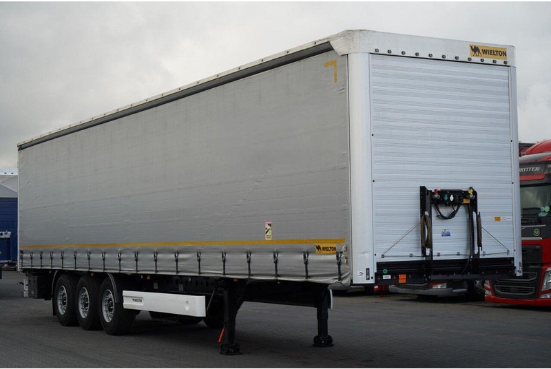 Wielton FIRANKA / STANDARD / OŚ PODNOSZONA / PLANDEKA ZBROJONA - Επικαθήμενο κουρτίνα: φωτογραφία 1 Wielton FIRANKA / STANDARD / OŚ PODNOSZONA / PLANDEKA ZBROJONA - Επικαθήμενο κουρτίνα: φωτογραφία 1