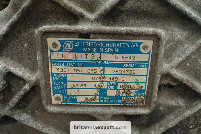 ZF Ecolite S5-42 Manual Gearbox – 5-Speed | Fits Nissan Atleon Trucks - Κιβώτιο ταχυτήτων: φωτογραφία 3 ZF Ecolite S5-42 Manual Gearbox – 5-Speed | Fits Nissan Atleon Trucks - Κιβώτιο ταχυτήτων: φωτογραφία 3
