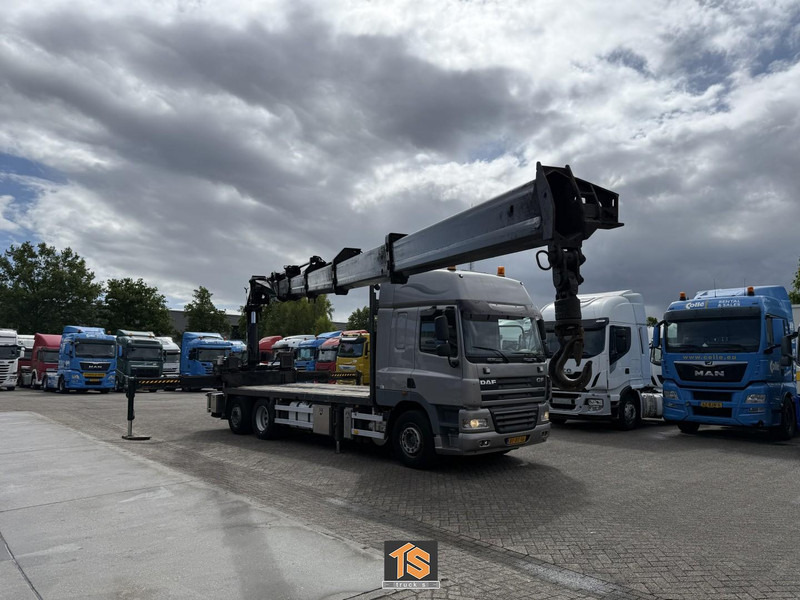DAF FAN CF85 .460 - AUTOMATIC - EURO 5 - KRAN/CRANE HIAB 377 - Φορτηγό με ανοιχτή καρότσα, Φορτηγό με γερανό: φωτογραφία 1 DAF FAN CF85 .460 - AUTOMATIC - EURO 5 - KRAN/CRANE HIAB 377 - Φορτηγό με ανοιχτή καρότσα, Φορτηγό με γερανό: φωτογραφία 1