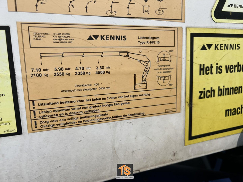 Φορτηγό με ανοιχτή καρότσα, Φορτηγό με γερανό Renault PREMIUM LANDER 430.26 6X2 EL 2M ROLLKRAN - Kennis R16/7 - NL TOP TRUCK: φωτογραφία 14