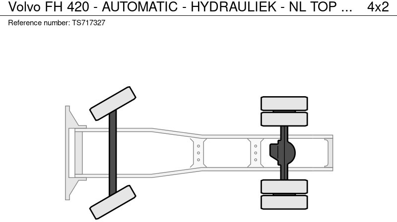 Τράκτορας Volvo FH 420 - AUTOMATIC - HYDRAULIEK - NL TOP TRUCK - TUV 1/26: φωτογραφία 15