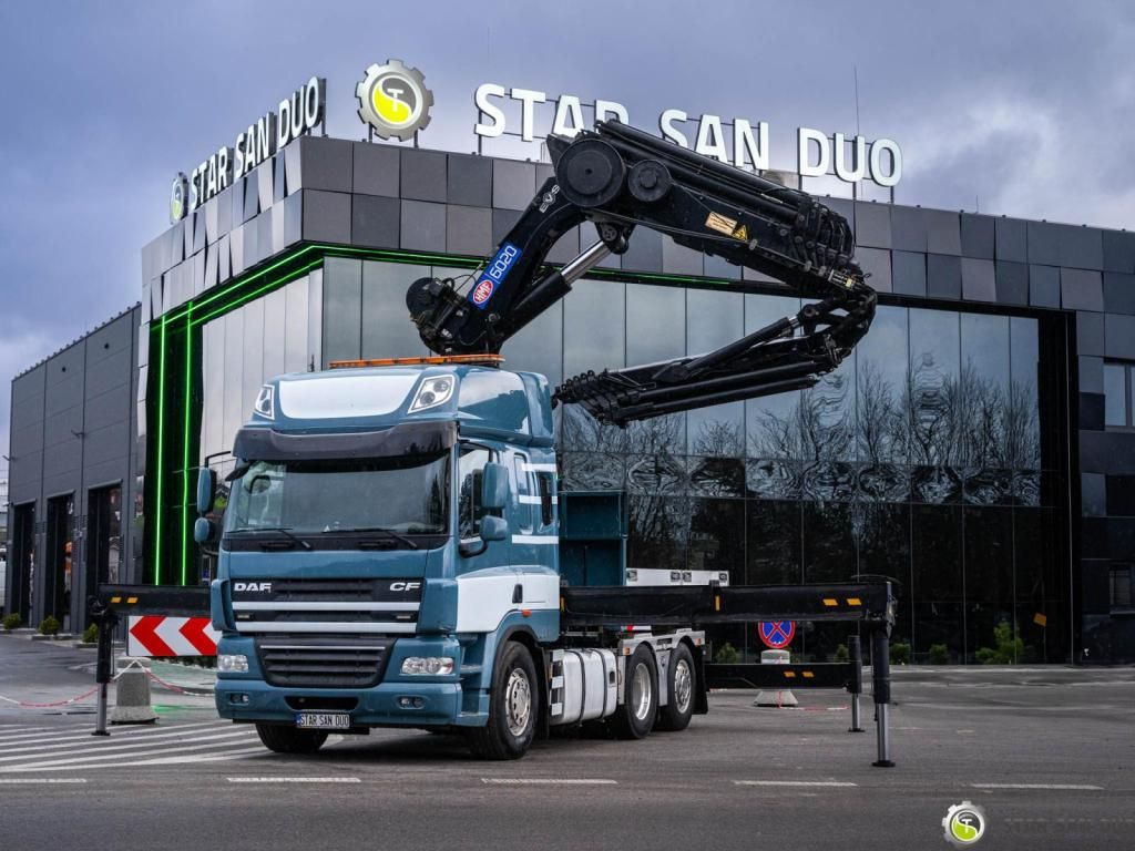 DAF CF 460 6x2 HMF 6020 HDS Crane Fly Jib 5th DAF CF 460 6x2 HMF 6020 HDS Crane Fly Jib 5th - Φορτηγό με γερανό, Φορτηγό με ανοιχτή καρότσα: φωτογραφία 2 DAF CF 460 6x2 HMF 6020 HDS Crane Fly Jib 5th DAF CF 460 6x2 HMF 6020 HDS Crane Fly Jib 5th - Φορτηγό με γερανό, Φορτηγό με ανοιχτή καρότσα: φωτογραφία 2
