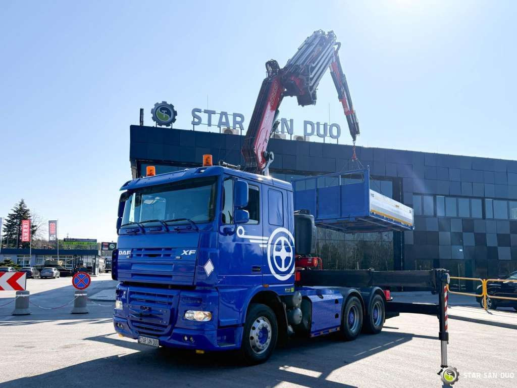 DAF XF 105.510 6x4 FASSI 450 FLY JIB Winch 5th - Φορτηγό με γερανό: φωτογραφία 1 DAF XF 105.510 6x4 FASSI 450 FLY JIB Winch 5th - Φορτηγό με γερανό: φωτογραφία 1