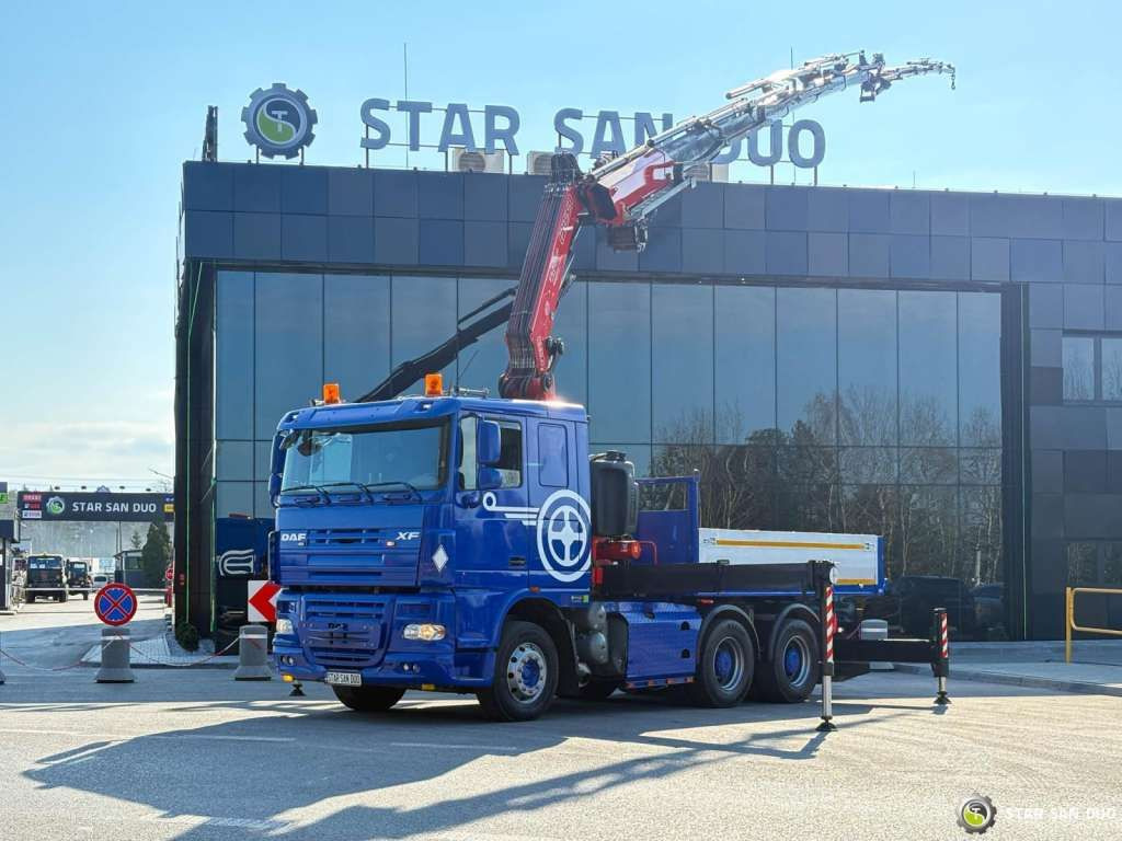 DAF XF 105.510 6x4 FASSI 450 FLY JIB Winch 5th - Φορτηγό με γερανό: φωτογραφία 3 DAF XF 105.510 6x4 FASSI 450 FLY JIB Winch 5th - Φορτηγό με γερανό: φωτογραφία 3