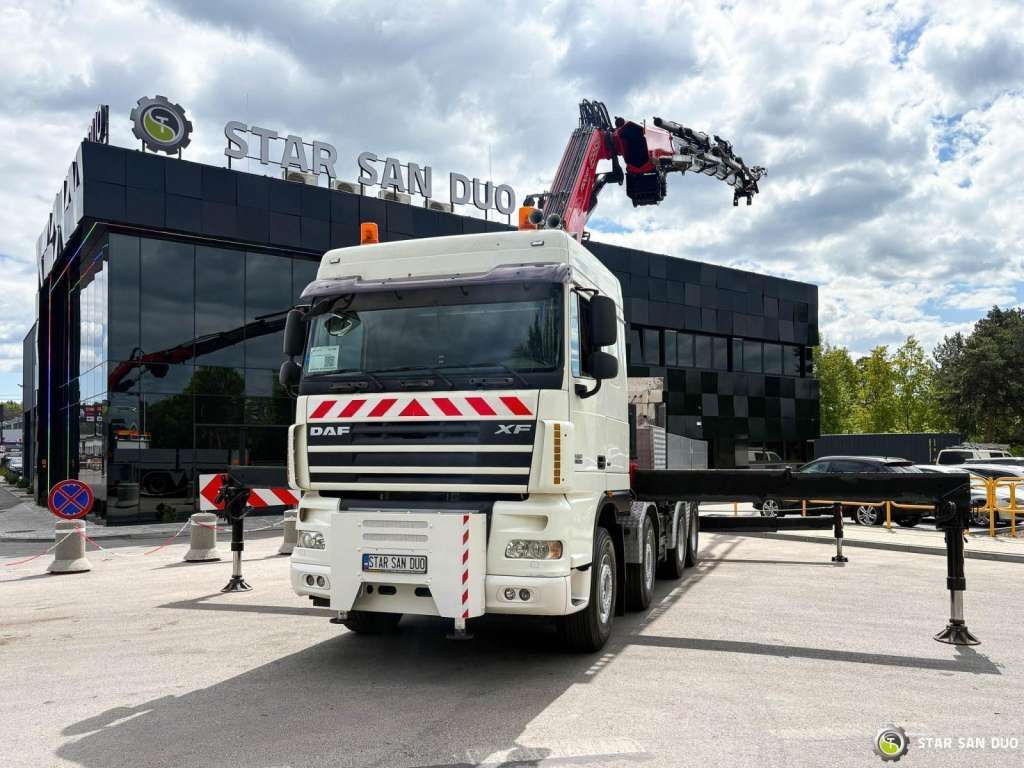 DAF XF 105.510 8x4 FASSI F800 XP Crane Fifth wheel - Φορτηγό με γερανό: φωτογραφία 5 DAF XF 105.510 8x4 FASSI F800 XP Crane Fifth wheel - Φορτηγό με γερανό: φωτογραφία 5