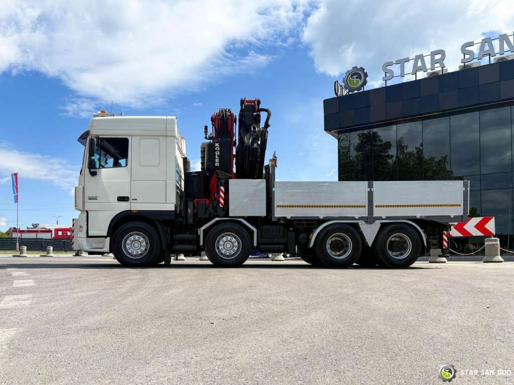 Τράκτορας DAF  XF 105.510 8x4 FASSI F800 XP Crane Fifth wheel: φωτογραφία 13