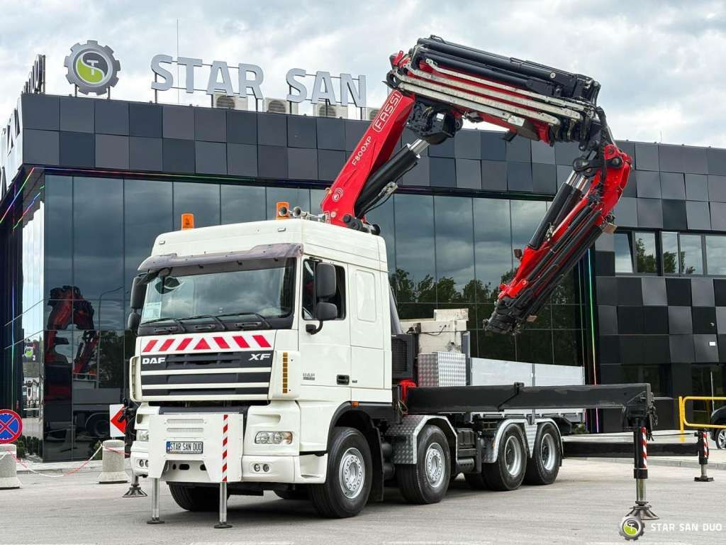 DAF XF 105.510 8x4 FASSI F800 XP Crane Fifth wheel - Τράκτορας: φωτογραφία 2 DAF XF 105.510 8x4 FASSI F800 XP Crane Fifth wheel - Τράκτορας: φωτογραφία 2