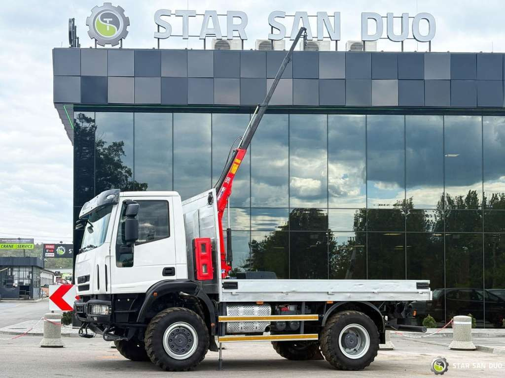 Iveco Eurocargo 4x4 HMF 202 Euro 6 mileage: 76,000 k - Φορτηγό με γερανό: φωτογραφία 1 Iveco Eurocargo 4x4 HMF 202 Euro 6 mileage: 76,000 k - Φορτηγό με γερανό: φωτογραφία 1