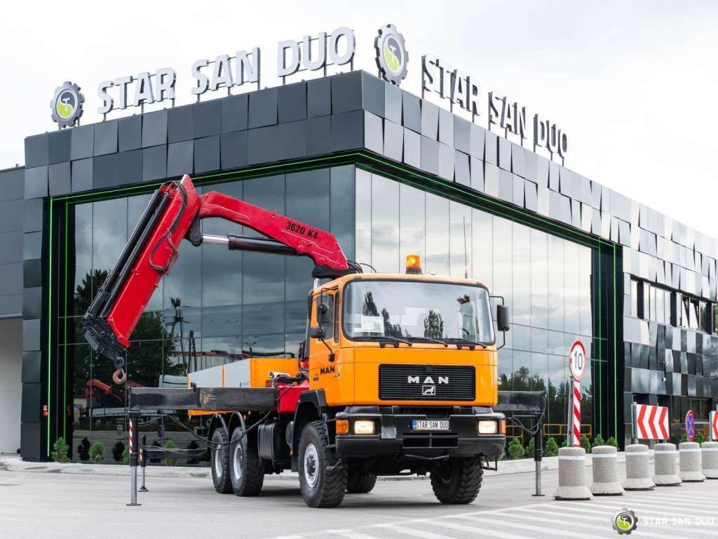 MAN  27.402 F10 6x6 HMF 3620 K4 Hds Crane - Φορτηγό με γερανό: φωτογραφία 1 MAN  27.402 F10 6x6 HMF 3620 K4 Hds Crane - Φορτηγό με γερανό: φωτογραφία 1