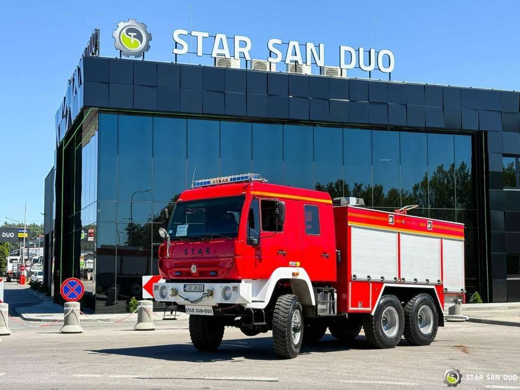 MAN Star 266 MAN 6x6 Fire Truck Feuerwehr - Φορτηγό: φωτογραφία 1 MAN Star 266 MAN 6x6 Fire Truck Feuerwehr - Φορτηγό: φωτογραφία 1