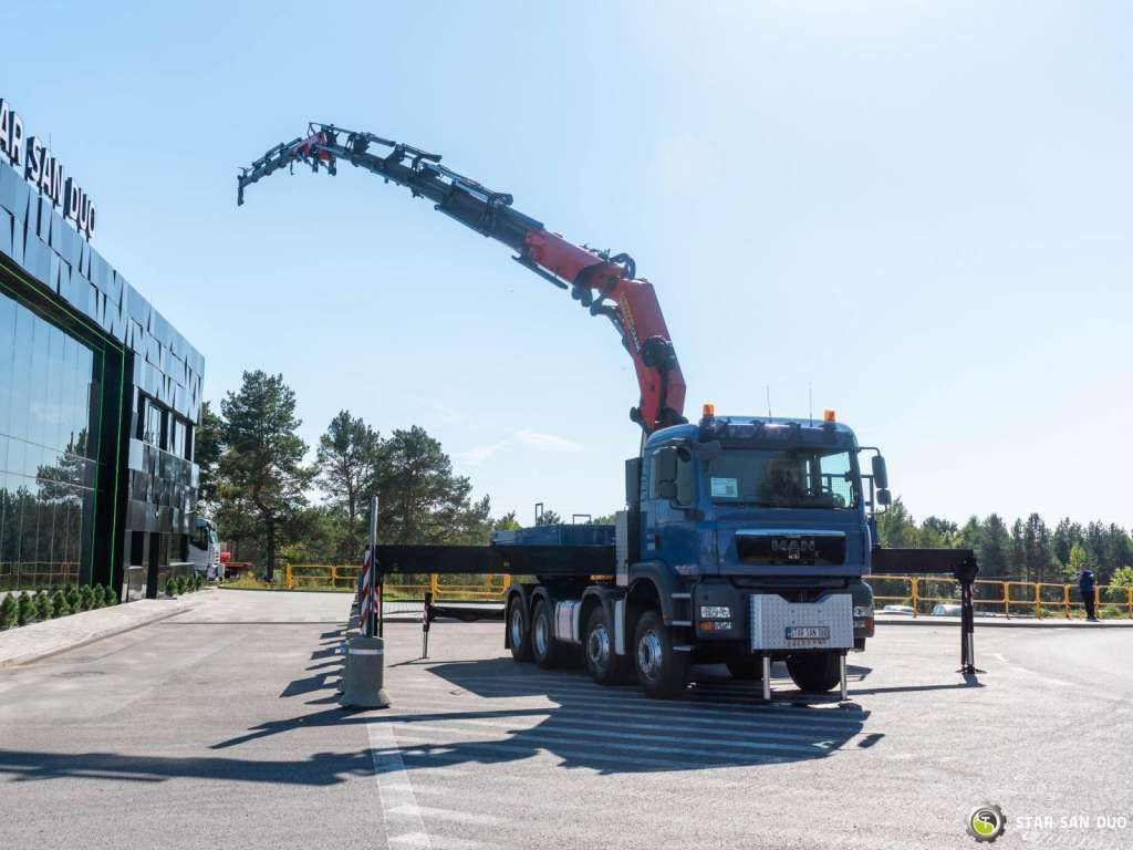 MAN TGA 35.440 8X6H PALFINGER 60002 Semi-trailer - Φορτηγό με γερανό: φωτογραφία 2 MAN TGA 35.440 8X6H PALFINGER 60002 Semi-trailer - Φορτηγό με γερανό: φωτογραφία 2