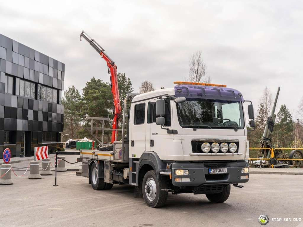 MAN TGM 13.290 4x4 FASSI F40B22 Crane Camper DOKA - Φορτηγό με γερανό: φωτογραφία 5 MAN TGM 13.290 4x4 FASSI F40B22 Crane Camper DOKA - Φορτηγό με γερανό: φωτογραφία 5