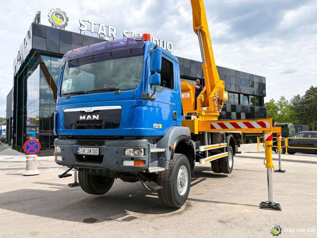 MAN TGM 18.330 4x4 MULTITEL J335 Truck Mounted Lift - Φορτηγό με εναέρια πλατφόρμα: φωτογραφία 3 MAN TGM 18.330 4x4 MULTITEL J335 Truck Mounted Lift - Φορτηγό με εναέρια πλατφόρμα: φωτογραφία 3