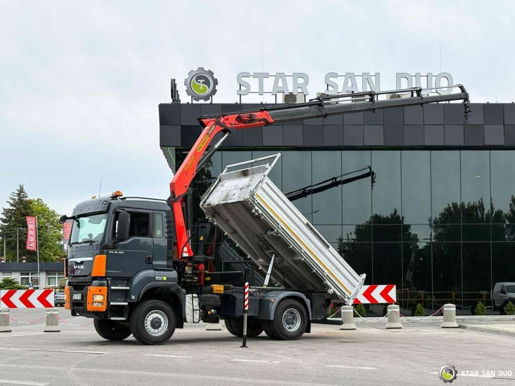 Μίσθωση  MAN  TGS 18.480  PALFINGER PK 16502 HDS Crane,Kipper MAN  TGS 18.480  PALFINGER PK 16502 HDS Crane,Kipper: φωτογραφία 6