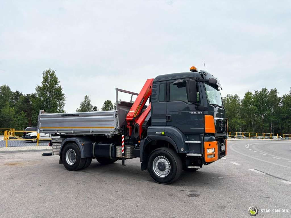 Μίσθωση  MAN  TGS 18.480  PALFINGER PK 16502 HDS Crane,Kipper MAN  TGS 18.480  PALFINGER PK 16502 HDS Crane,Kipper: φωτογραφία 8