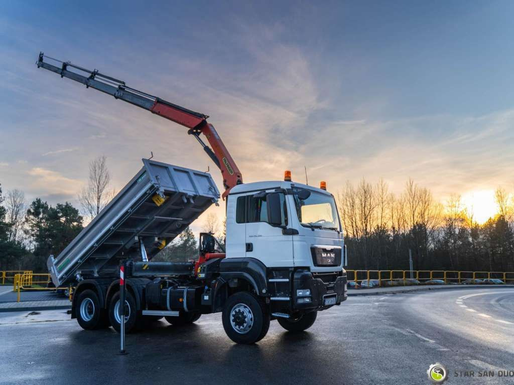 MAN TGS 26.360 6x6 PALFINGER PK 18001 EH Crane Kipe - Φορτηγό με γερανό: φωτογραφία 4 MAN TGS 26.360 6x6 PALFINGER PK 18001 EH Crane Kipe - Φορτηγό με γερανό: φωτογραφία 4