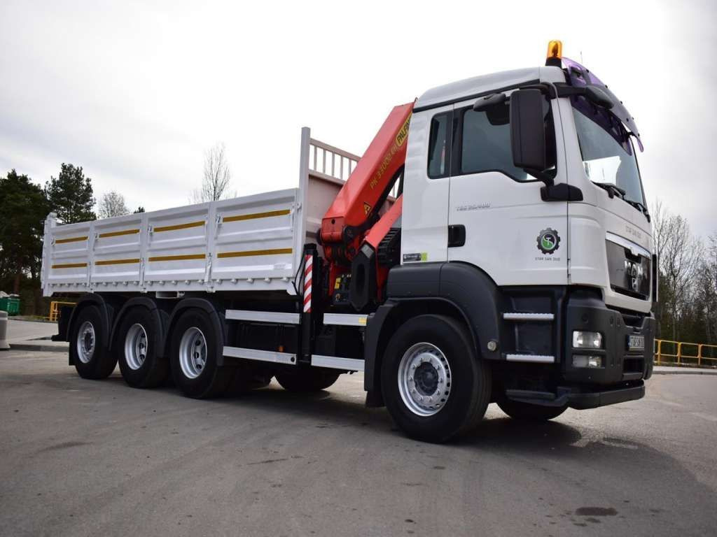 MAN TGS 35.400 8X4 PALFINGER PK 33002 CRANE KIPPER - Φορτηγό ανατρεπόμενο: φωτογραφία 3 MAN TGS 35.400 8X4 PALFINGER PK 33002 CRANE KIPPER - Φορτηγό ανατρεπόμενο: φωτογραφία 3