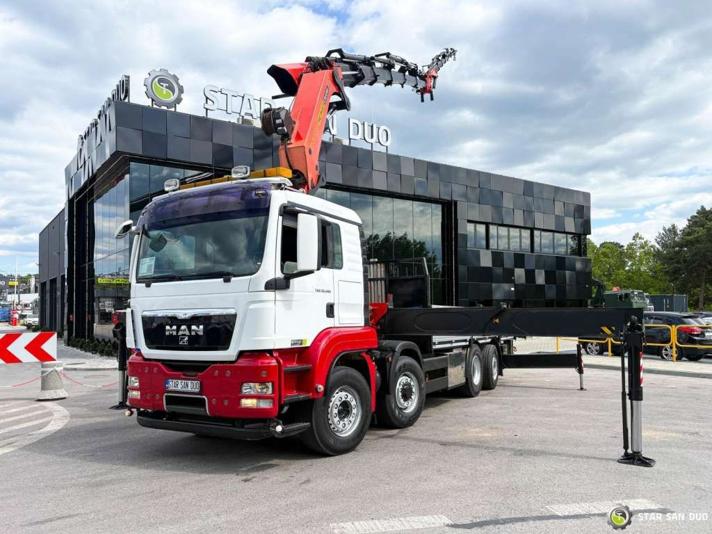 MAN TGS 35.480 8x4 PALFINGER PK 60002 Fly Jib Winch - Φορτηγό με γερανό: φωτογραφία 3 MAN TGS 35.480 8x4 PALFINGER PK 60002 Fly Jib Winch - Φορτηγό με γερανό: φωτογραφία 3