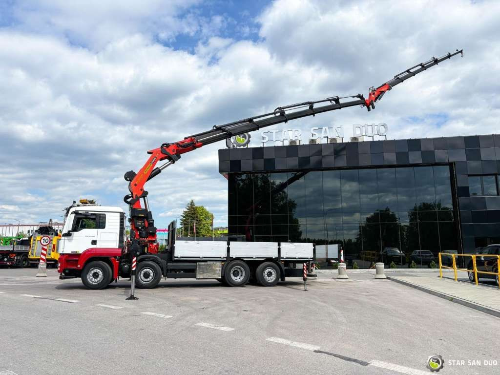 MAN TGS 35.480 8x4 PALFINGER PK 60002 Fly Jib Winch - Φορτηγό με γερανό: φωτογραφία 2 MAN TGS 35.480 8x4 PALFINGER PK 60002 Fly Jib Winch - Φορτηγό με γερανό: φωτογραφία 2
