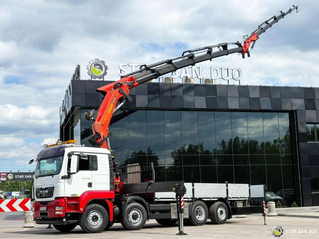 MAN TGS 35.480 8x4 PALFINGER PK 60002 Fly Jib Winch - Φορτηγό με γερανό: φωτογραφία 1 MAN TGS 35.480 8x4 PALFINGER PK 60002 Fly Jib Winch - Φορτηγό με γερανό: φωτογραφία 1