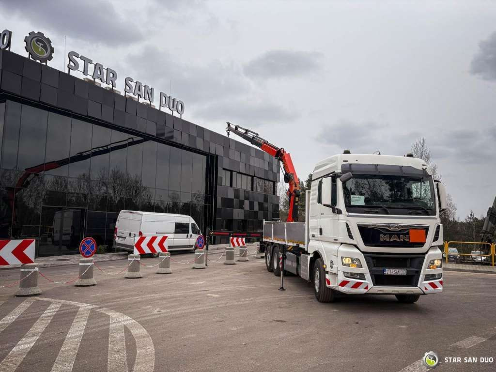 MAN TGX 26.480 6x2 PALFINGER PK 33002 EH Crane Winc - Φορτηγό με γερανό: φωτογραφία 3 MAN TGX 26.480 6x2 PALFINGER PK 33002 EH Crane Winc - Φορτηγό με γερανό: φωτογραφία 3