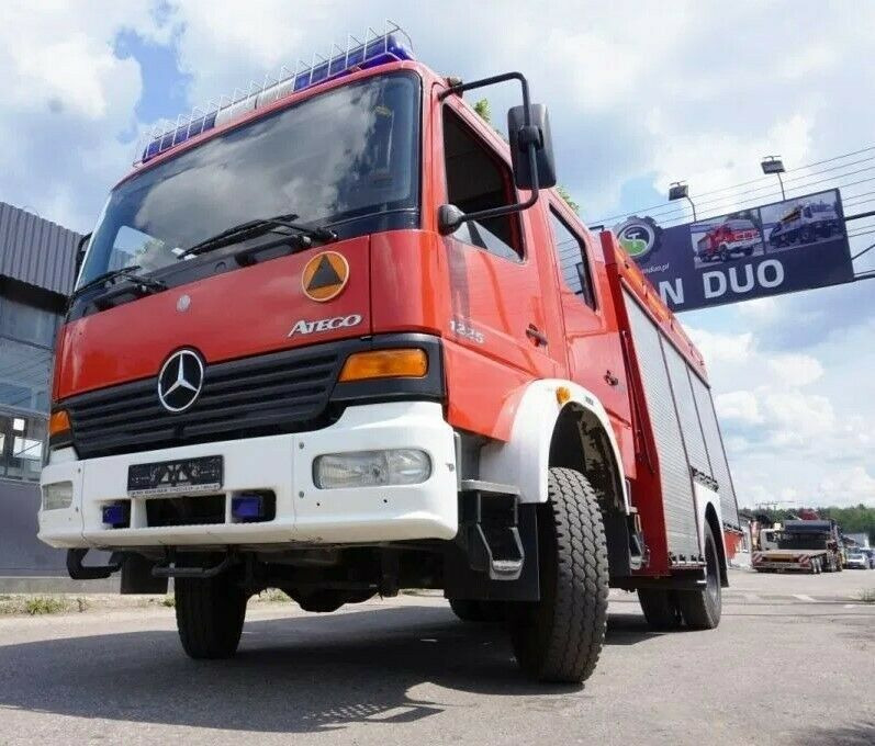 Mercedes-Benz 4x4 ATEGO 1225 Firebrigade Feuerwehr - Πυροσβεστικό όχημα: φωτογραφία 3 Mercedes-Benz 4x4 ATEGO 1225 Firebrigade Feuerwehr - Πυροσβεστικό όχημα: φωτογραφία 3