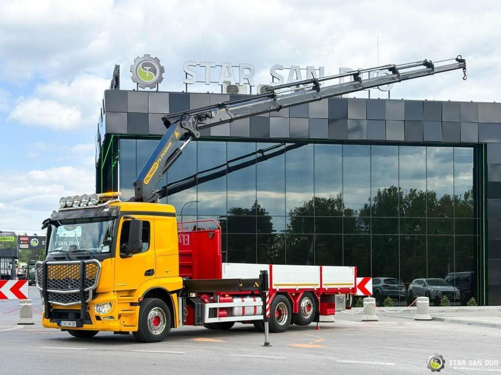 Mercedes-Benz ACTROS 2543 6x2 PalfingerPK 26002 EH Crane - Φορτηγό με γερανό: φωτογραφία 3 Mercedes-Benz ACTROS 2543 6x2 PalfingerPK 26002 EH Crane - Φορτηγό με γερανό: φωτογραφία 3