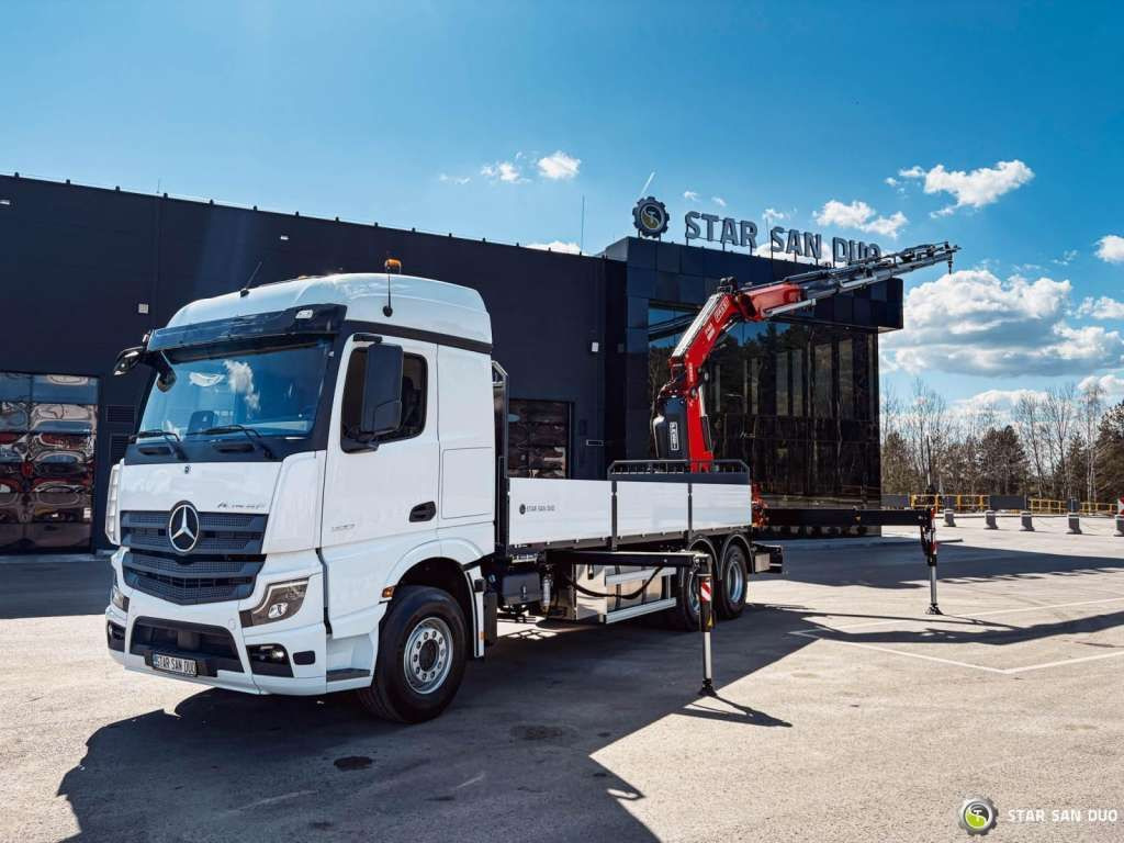 Φορτηγό με γερανό Mercedes-Benz  ACTROS 3351 NEW 6x4 Fassi F485 Crane: φωτογραφία 13 Φορτηγό με γερανό Mercedes-Benz  ACTROS 3351 NEW 6x4 Fassi F485 Crane: φωτογραφία 13