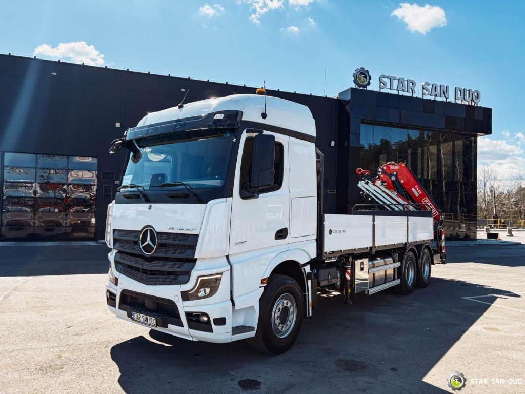 Φορτηγό με γερανό Mercedes-Benz  ACTROS 3351 NEW 6x4 Fassi F485 Crane: φωτογραφία 7 Φορτηγό με γερανό Mercedes-Benz  ACTROS 3351 NEW 6x4 Fassi F485 Crane: φωτογραφία 7