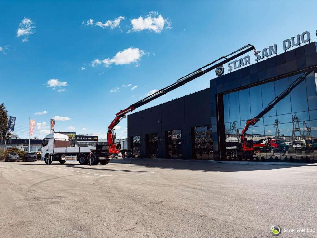 Φορτηγό με γερανό Mercedes-Benz  ACTROS 3351 NEW 6x4 Fassi F485 Crane: φωτογραφία 24 Φορτηγό με γερανό Mercedes-Benz  ACTROS 3351 NEW 6x4 Fassi F485 Crane: φωτογραφία 24