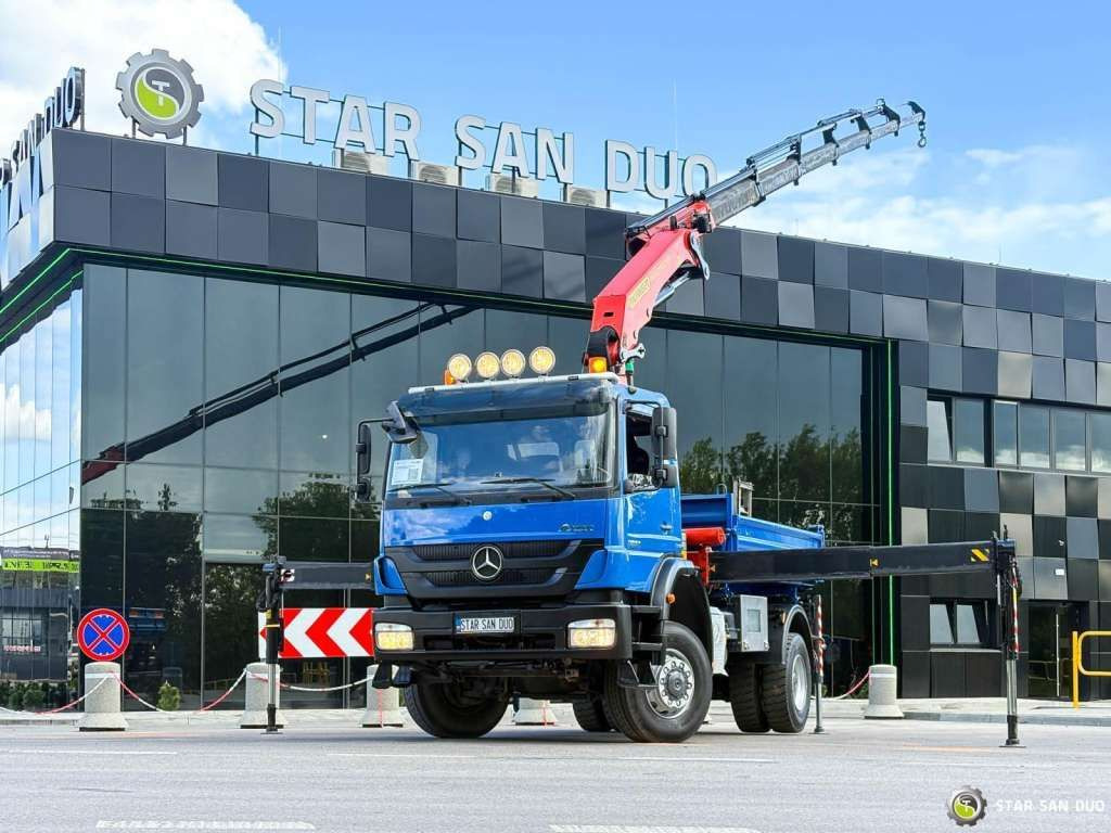 Mercedes-Benz AXOR 1833 4x4 Palfinger PK 22002 EH Crane Winch - Φορτηγό με γερανό: φωτογραφία 1 Mercedes-Benz AXOR 1833 4x4 Palfinger PK 22002 EH Crane Winch - Φορτηγό με γερανό: φωτογραφία 1