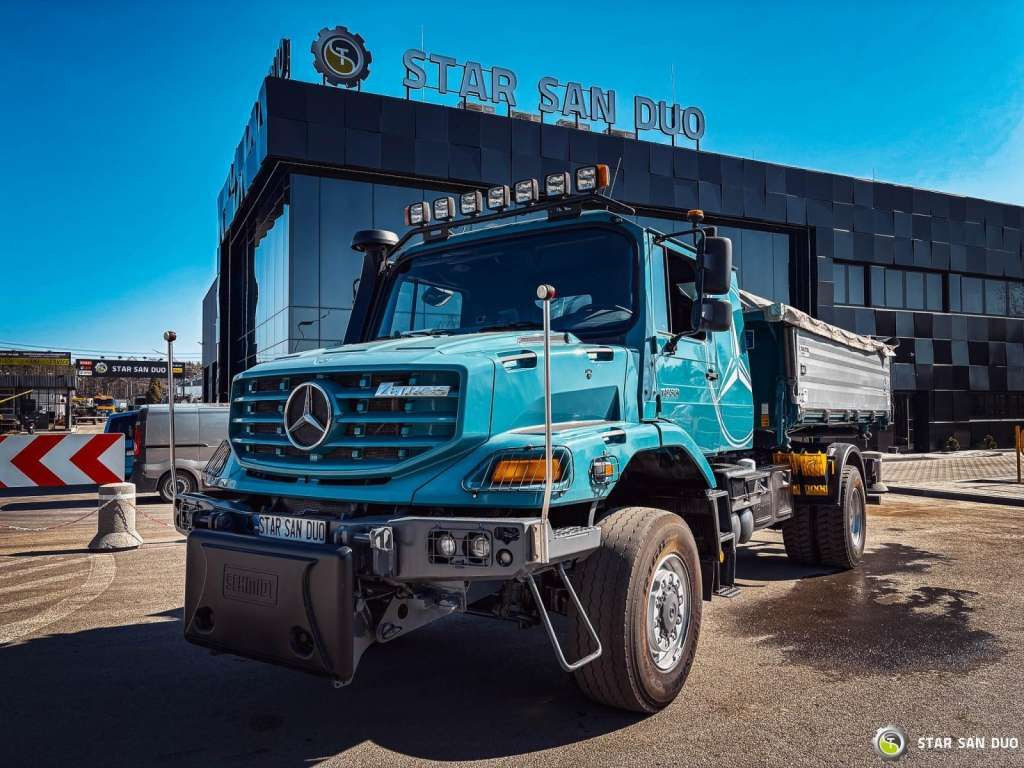 Mercedes-Benz Zetros 1833 4x4 Kipper Camper Chassis - Φορτηγό ανατρεπόμενο: φωτογραφία 1 Mercedes-Benz Zetros 1833 4x4 Kipper Camper Chassis - Φορτηγό ανατρεπόμενο: φωτογραφία 1
