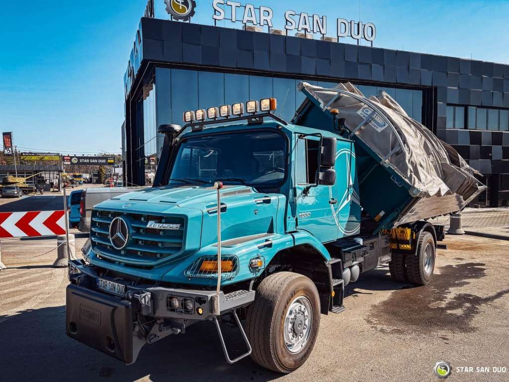Mercedes-Benz Zetros 1833 4x4 Kipper Camper Chassis - Φορτηγό ανατρεπόμενο: φωτογραφία 5 Mercedes-Benz Zetros 1833 4x4 Kipper Camper Chassis - Φορτηγό ανατρεπόμενο: φωτογραφία 5