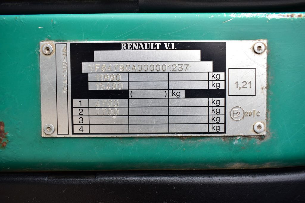 Φορτηγό σασί Renault MIDLUM 4x4 DOKA DUBEL KABINE CHASSIS: φωτογραφία 13 Φορτηγό σασί Renault MIDLUM 4x4 DOKA DUBEL KABINE CHASSIS: φωτογραφία 13