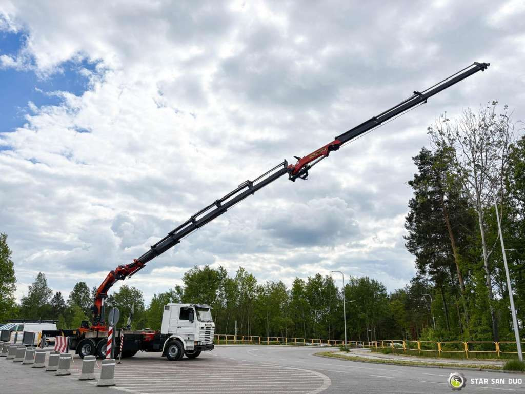 Scania R143 HL 6x2 PALFINGER PK44002 Crane Kran - Φορτηγό με γερανό: φωτογραφία 2 Scania R143 HL 6x2 PALFINGER PK44002 Crane Kran - Φορτηγό με γερανό: φωτογραφία 2