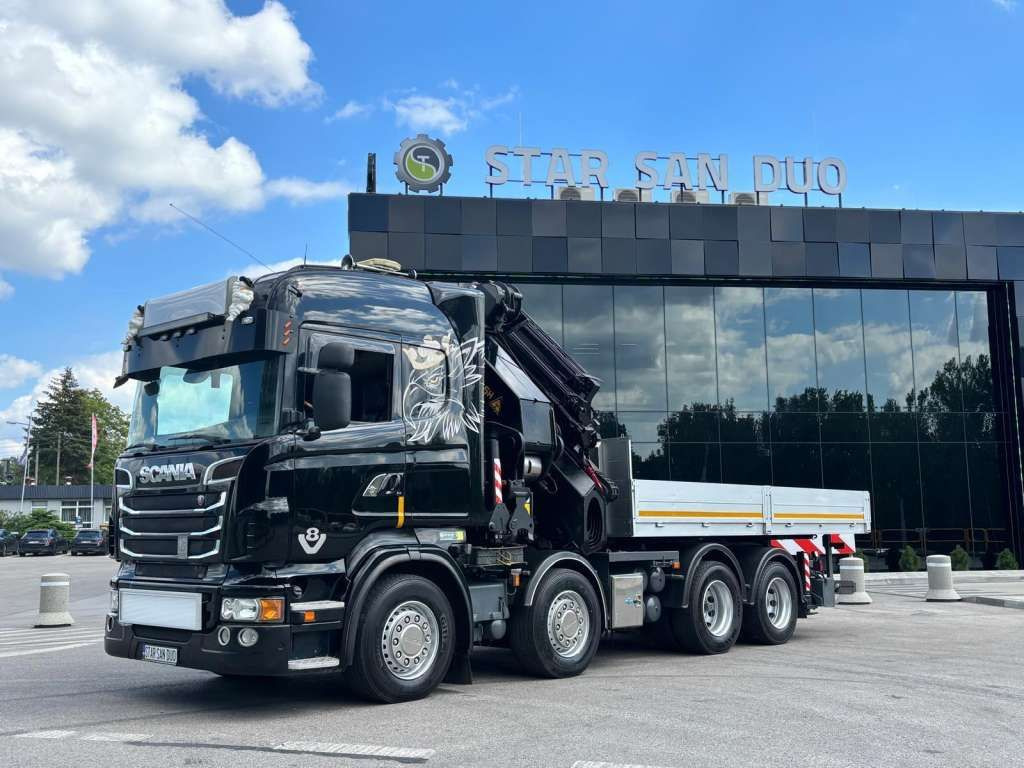 Τράκτορας Scania  R560 8x2 PALFINGER PK 92002 SH Fly Jib Winch 5t: φωτογραφία 16