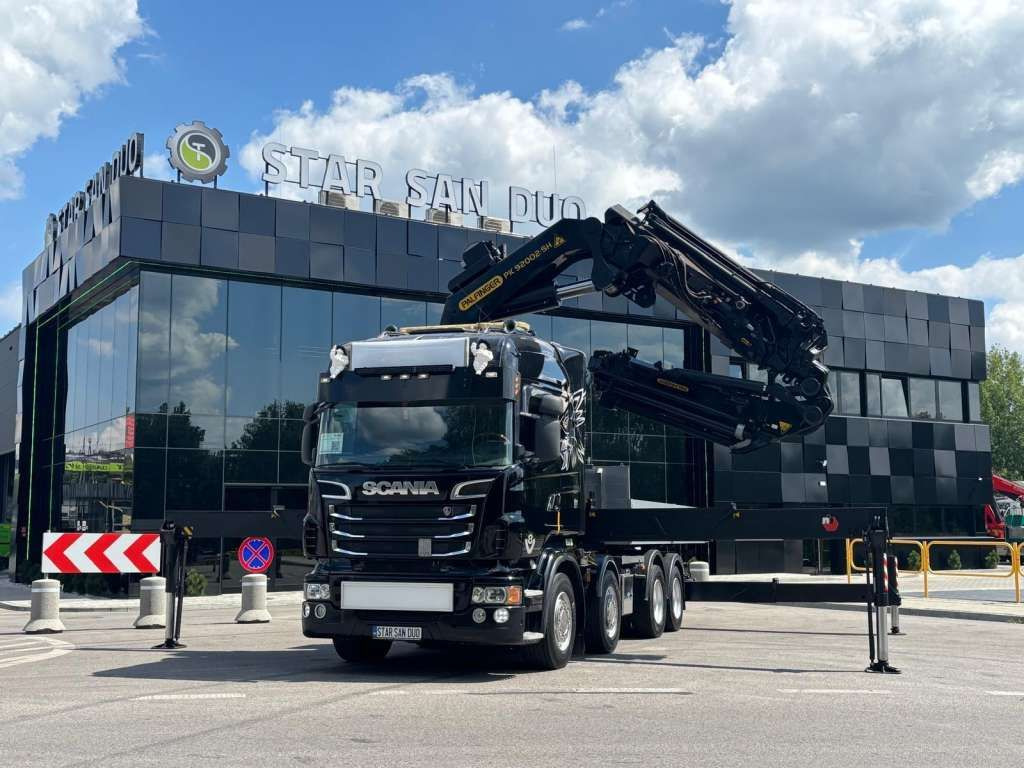 Τράκτορας Scania  R560 8x2 PALFINGER PK 92002 SH Fly Jib Winch 5t: φωτογραφία 10