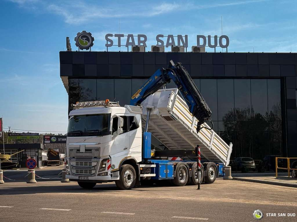 Volvo FH 16.550 8x4 Palfinger PK 34002-SH Crane Kippe - Φορτηγό ανατρεπόμενο: φωτογραφία 4 Volvo FH 16.550 8x4 Palfinger PK 34002-SH Crane Kippe - Φορτηγό ανατρεπόμενο: φωτογραφία 4