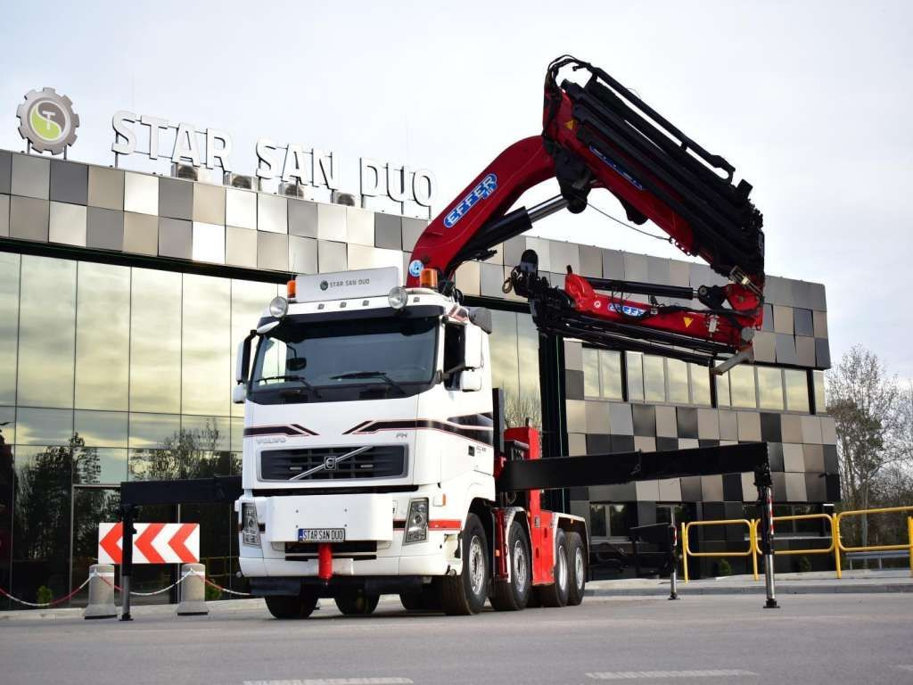 Volvo FH 520 8x2 EFFER 850 Fly Jib Winch 5th - Φορτηγό με γερανό, Τράκτορας: φωτογραφία 2 Volvo FH 520 8x2 EFFER 850 Fly Jib Winch 5th - Φορτηγό με γερανό, Τράκτορας: φωτογραφία 2