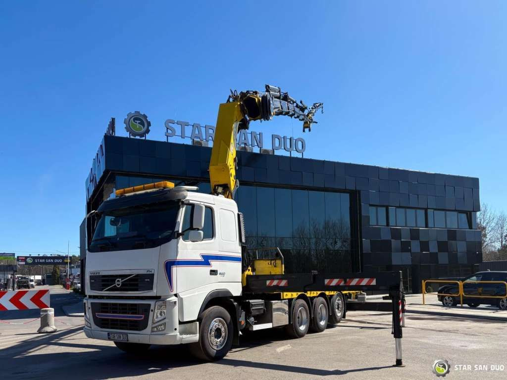 Μίσθωση  Volvo  FH 520 8x4 HMF ODIN K6 EURO 5 FLY JIB Crane Volvo  FH 520 8x4 HMF ODIN K6 EURO 5 FLY JIB Crane: φωτογραφία 6