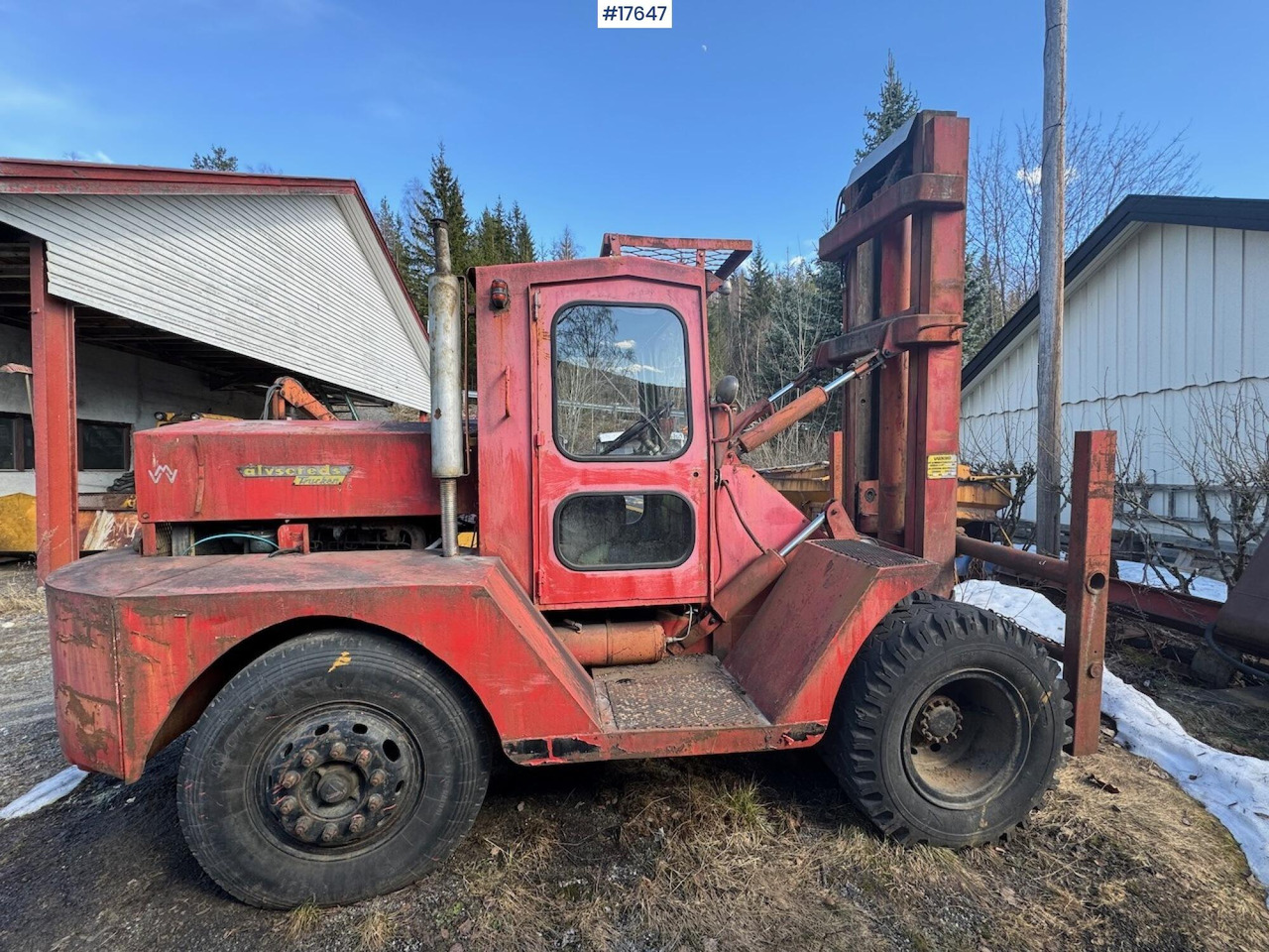 Ålvsereds motvektstruck - Περονοφόρο όχημα: φωτογραφία 3 Ålvsereds motvektstruck - Περονοφόρο όχημα: φωτογραφία 3