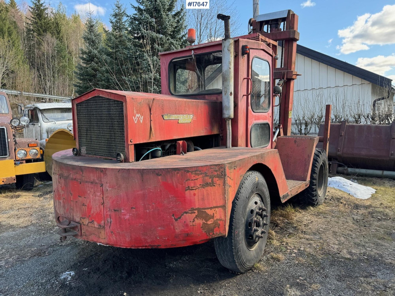 Ålvsereds motvektstruck - Περονοφόρο όχημα: φωτογραφία 4 Ålvsereds motvektstruck - Περονοφόρο όχημα: φωτογραφία 4