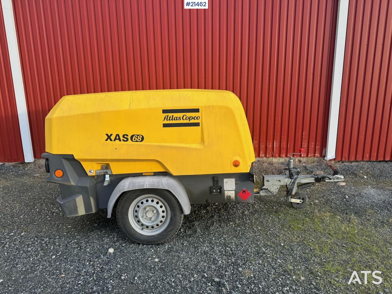 Atlas Copco XAS68 - Αεροσυμπιεστής: φωτογραφία 1 Atlas Copco XAS68 - Αεροσυμπιεστής: φωτογραφία 1