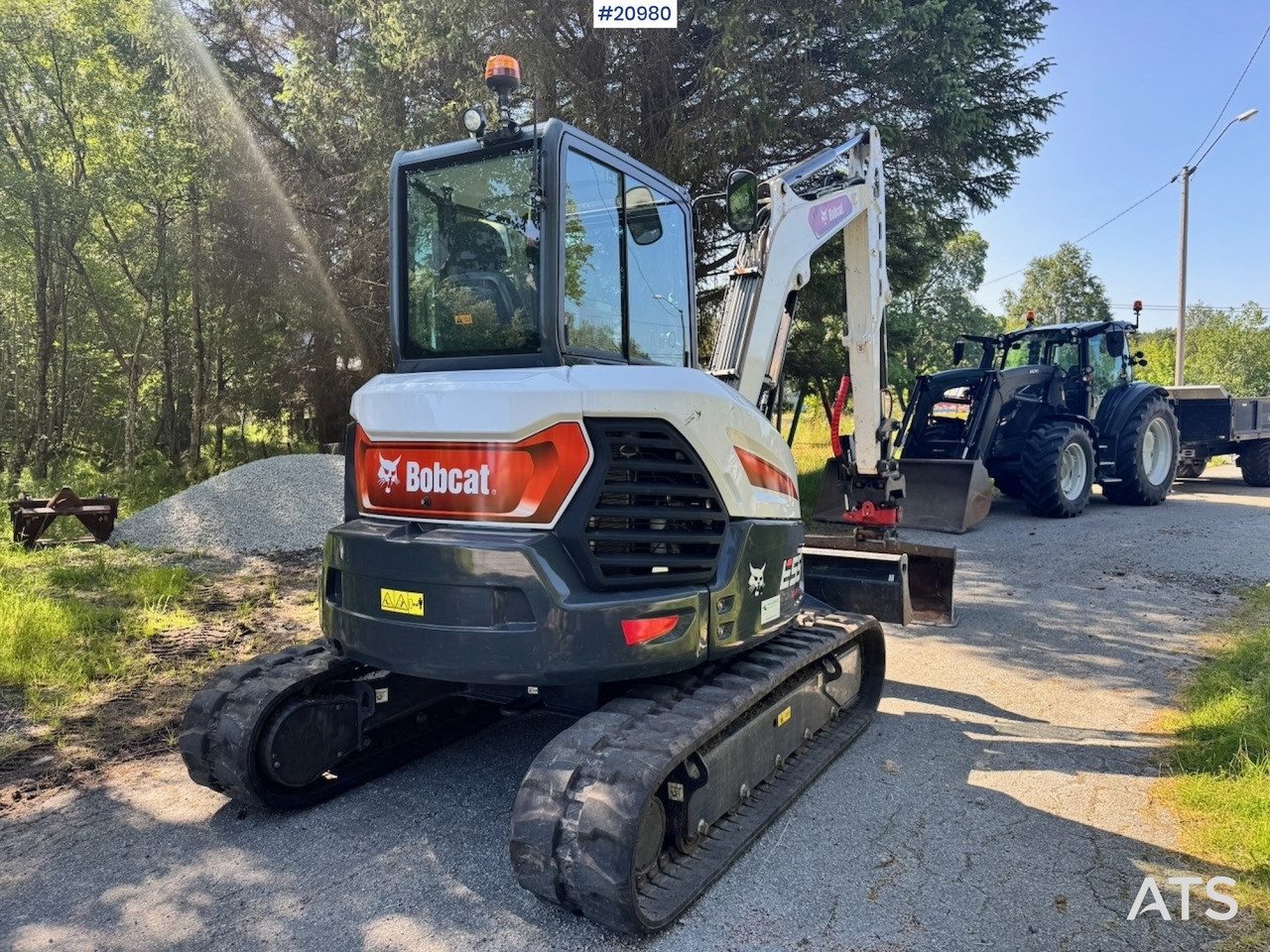 Bobcat E55Z Minigraver m/ Rototilt og 2 skuffer. 230 timer! - Μίνι εκσκαφέας: φωτογραφία 2 Bobcat E55Z Minigraver m/ Rototilt og 2 skuffer. 230 timer! - Μίνι εκσκαφέας: φωτογραφία 2