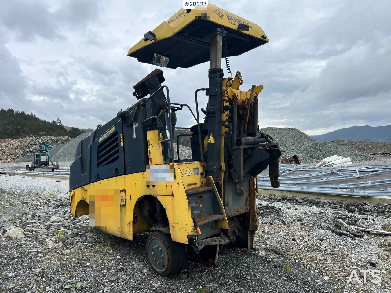 Bomag BM600/15 - Μηχανών ασφάλτου: φωτογραφία 1 Bomag BM600/15 - Μηχανών ασφάλτου: φωτογραφία 1