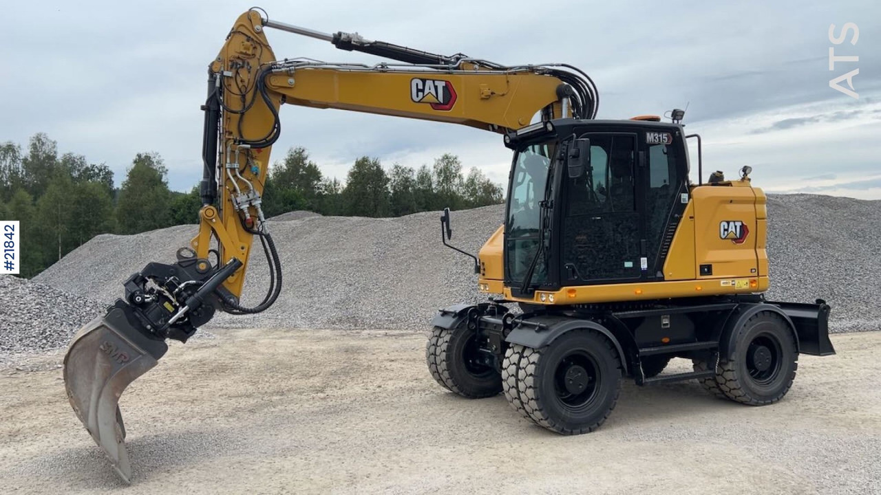 CAT M315 hjulgraver m/ tilt og skuffe - Εκσκαφέας: φωτογραφία 2 CAT M315 hjulgraver m/ tilt og skuffe - Εκσκαφέας: φωτογραφία 2