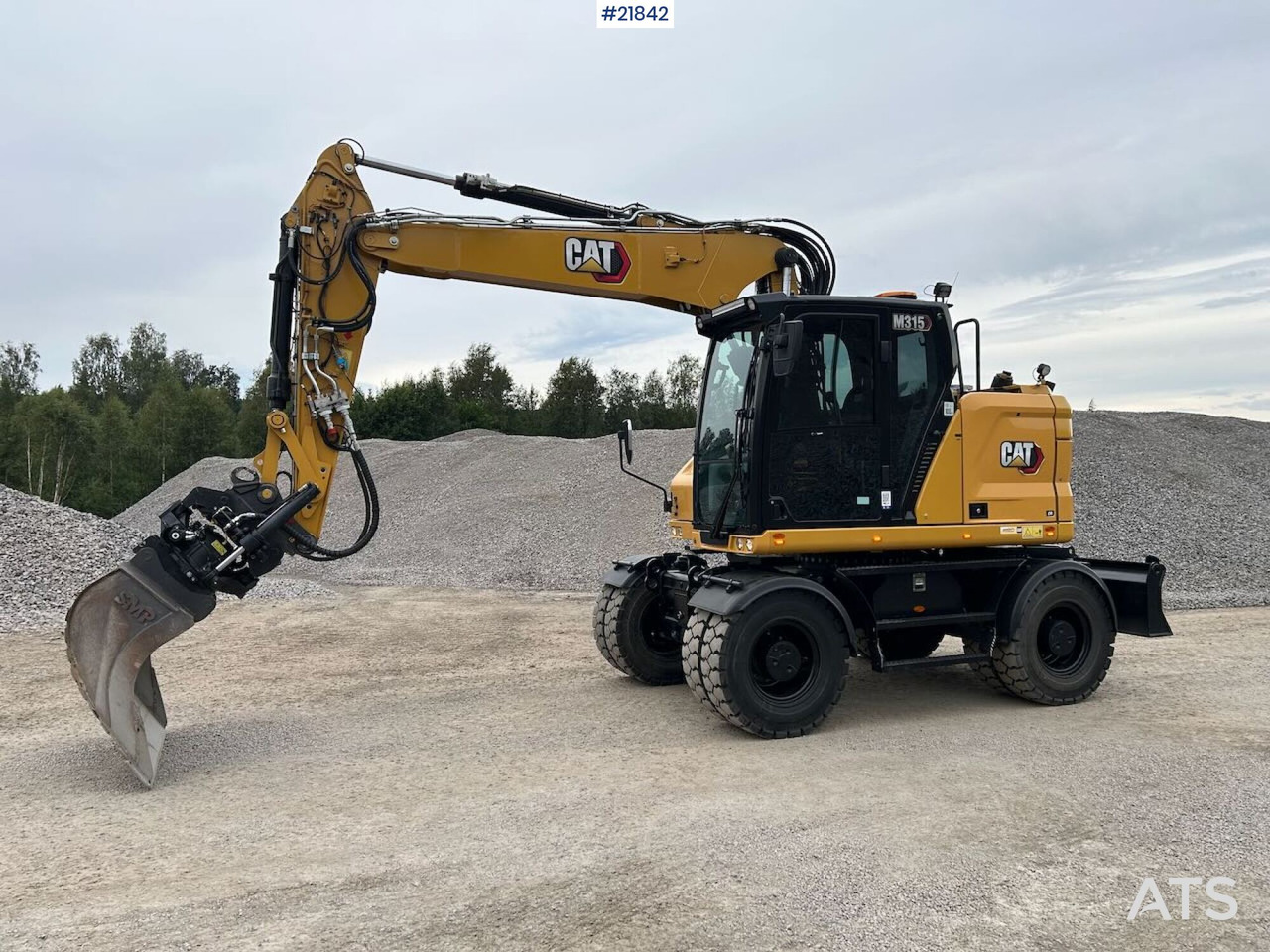 CAT M315 hjulgraver m/ tilt og skuffe - Εκσκαφέας: φωτογραφία 1 CAT M315 hjulgraver m/ tilt og skuffe - Εκσκαφέας: φωτογραφία 1