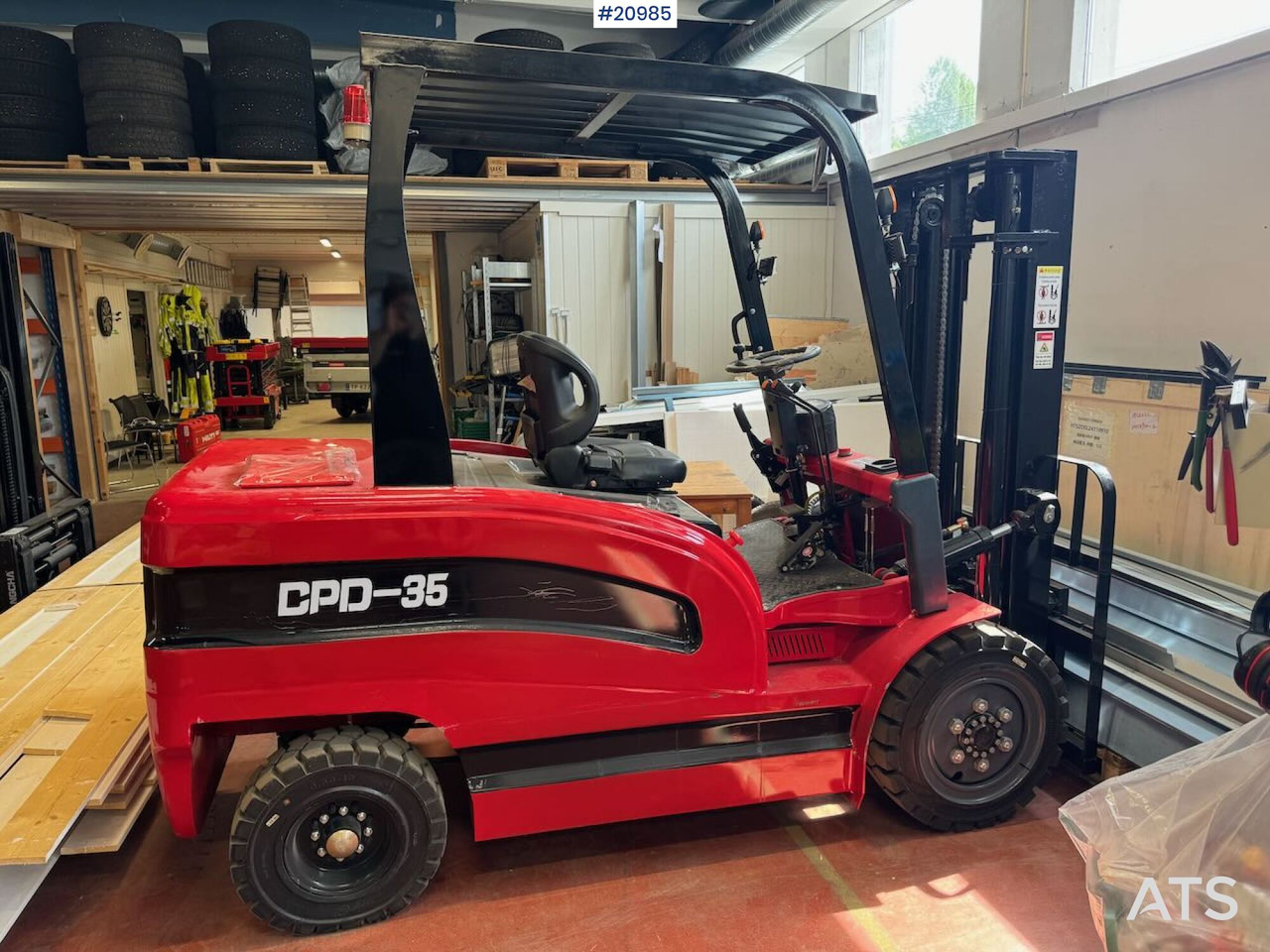 CPD- 35 MotvektstrucK - Ηλεκτροκίνητο περονοφόρο: φωτογραφία 2 CPD- 35 MotvektstrucK - Ηλεκτροκίνητο περονοφόρο: φωτογραφία 2