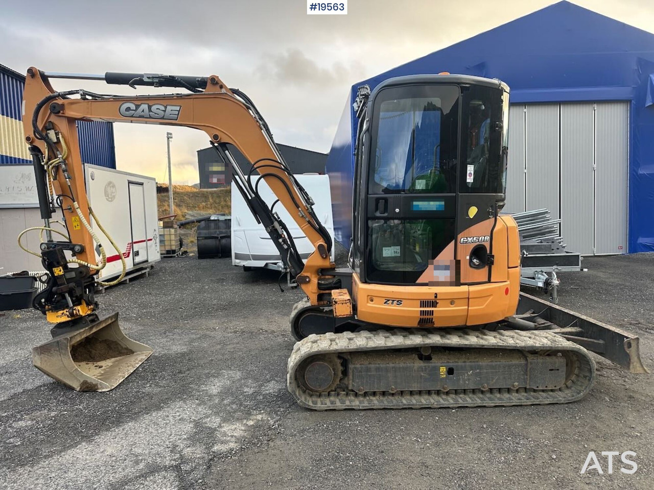 Case CX50B gravemaskin m/ rototilt, hammer, klype og 3 skuffer. Lavt timetall! - Εκσκαφέας: φωτογραφία 4 Case CX50B gravemaskin m/ rototilt, hammer, klype og 3 skuffer. Lavt timetall! - Εκσκαφέας: φωτογραφία 4